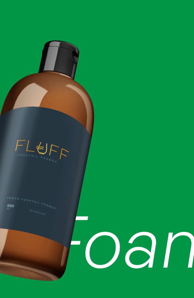 FLUFF Vegan Cocktail Foamer bottle